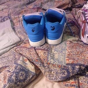 Off-White Blue and White Men's Shoes